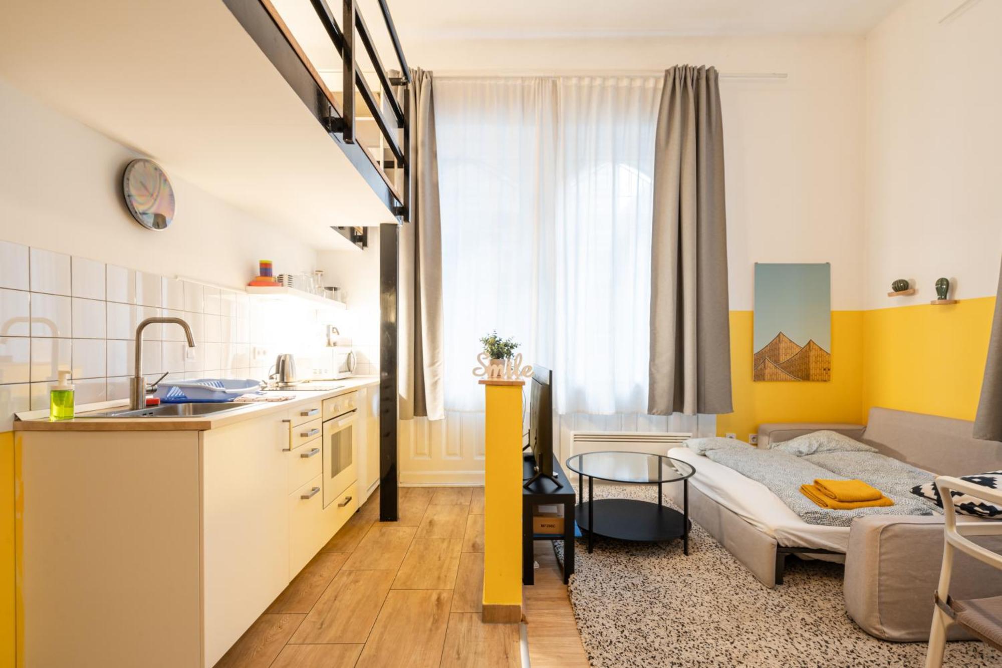 Charming Studio In The Heart Of The Jewish Quarter W41 Yellow Budapeszt Zewnętrze zdjęcie
